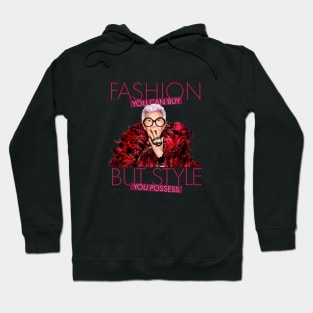 Iris Apfel Fashionista Hoodie